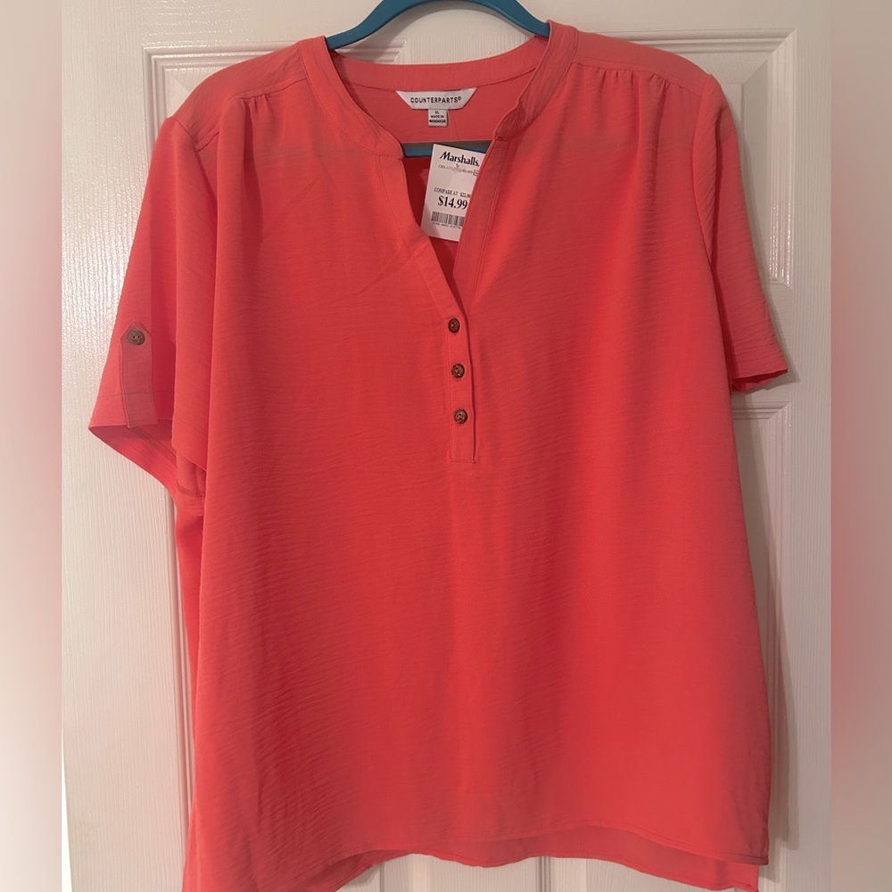 Marshalls Women's Coral Top
